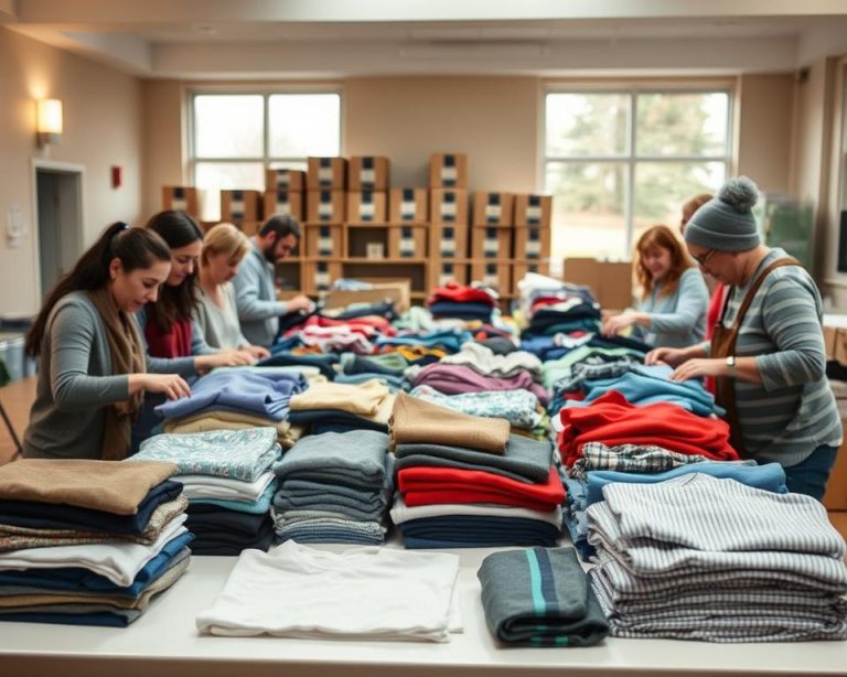 Como organizar doações de roupas e itens essenciais para comunidades carentes